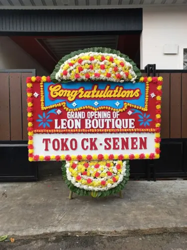 Papan Bunga Opening bendungan hilir