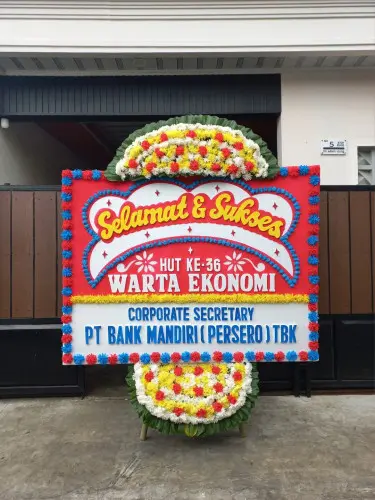 Papan Bunga Opening bendungan hilir